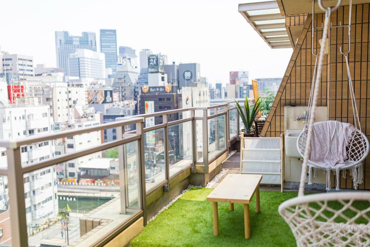 Chuan House - Amemura Aparthotel Osaka Exterior foto